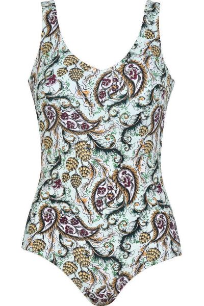 Εικόνα της Naturana Ολόσωμο Μαγιό Εμπριμέ Φυστικί Cup C.