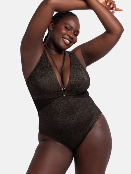 Εικόνα της Dorina Kyra Shaping Swimsuit Black/Gold. (FXSU0027MI096-BK0001)