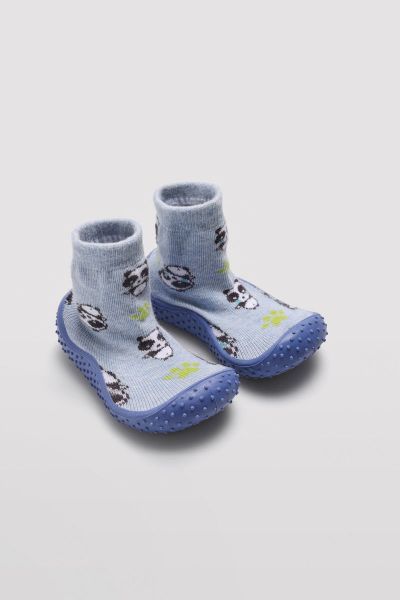 Εικόνα της Ysabel Mora Σιέλ/Ραφ Παιδικές Καλτσοπαντόφλες.