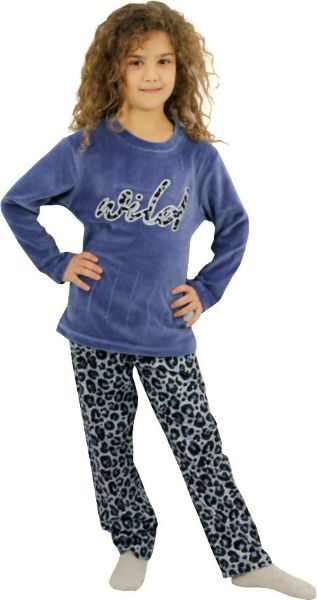 Εικόνα της Galaxy ρουά βελούδινη παιδική πιτζάμα.