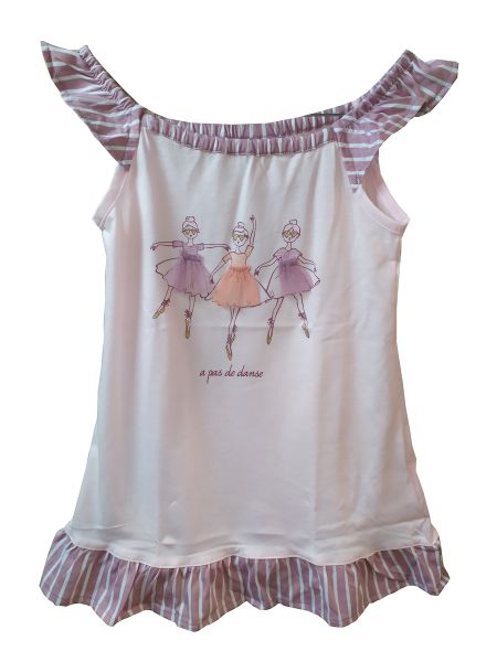 Εικόνα της Noidinotte ροζ παιδικό νυχτικό.