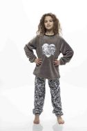 Εικόνα της Galaxy fleece elephant/λεοπάρ παιδική πιτζάμα.