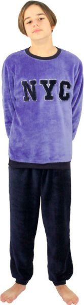 Εικόνα της Galaxy φλις χνουδωτή παιδική πιτζάμα ραφ.