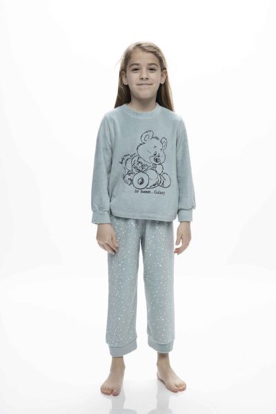 Εικόνα της Galaxy βεραμάν βελούδινη παιδική πιτζάμα.
