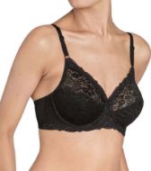 Εικόνα της Triumph Compliment W X Μαύρο Σουτιέν Με Μπανέλα, χωρίς Ενίσχυση.