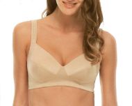 Εικόνα της Lovable μπεζ σουτιέν χωρίς μπανέλα, χωρίς επένδυση.