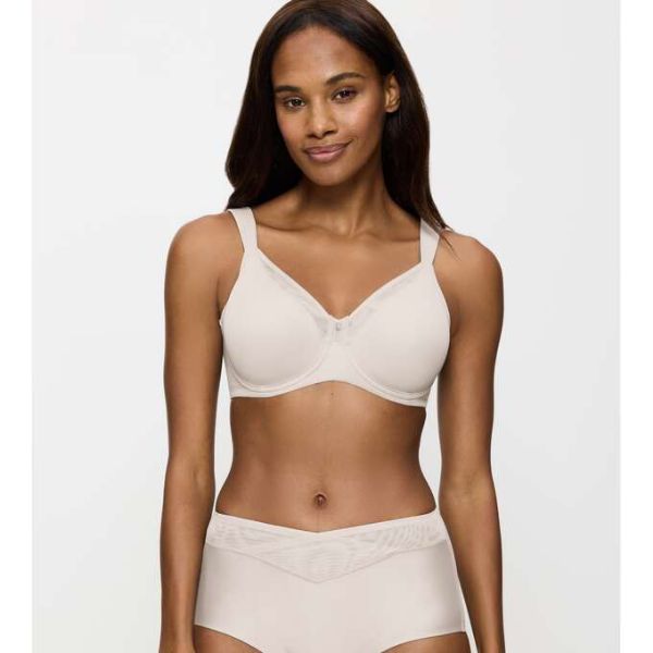 Εικόνα της Triumph True Shape Sensation T W01 Μπεζ Ανοιχτό Minimizer Σουτιέν Με Μπανέλα.