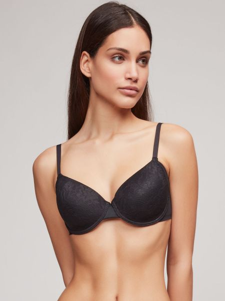 Εικόνα της Gisela moments invisible lace Μαύρο.