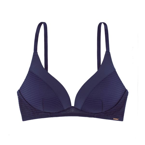 Εικόνα της Dorina Marley Μπλε σουτιέν χωρίς μπανέλα, με ελαφριά επένδυση.