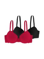 Εικόνα της 2 Pack Dorina Ara Demi Red/Black.