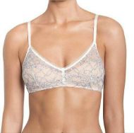 Εικόνα της sloggi Light Lace 2.0 P. Σουτιέν εκρού με μπλε δαντέλα.Χωρίς μπανέλα, με ελαφριά επένδυση. Ρυθμιζόμενες ράντες.