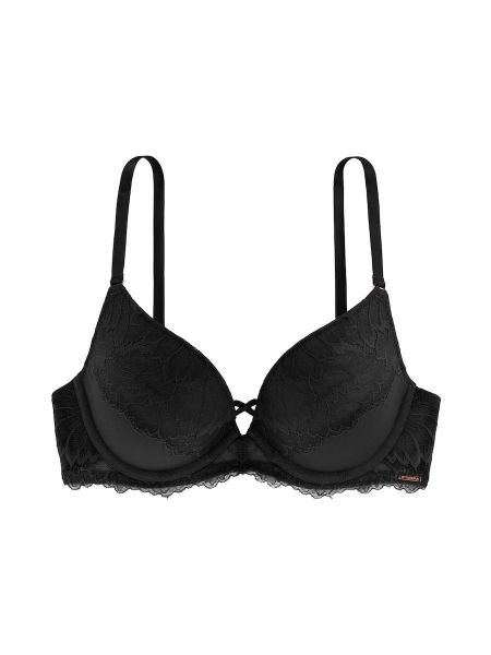 Εικόνα της Dorina Esme Plunge 3/4 Cup Black Bra.
