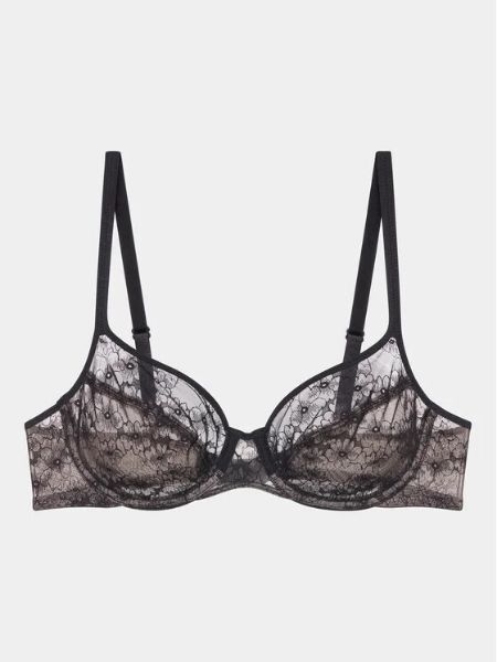 Εικόνα της Triumph Bright Spotlight W Μαύρο Σουτιέν Με Μπανέλα.