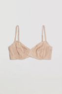 Εικόνα της Ysabel Mora μπεζ σουτιέν με μπανέλα, χωρίς επένδυση.