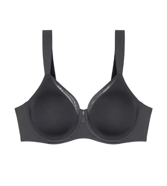 Εικόνα της Triumph True Shape Sensation W01 Γκρι Σκούρο Minimizer Σουτιέν Με Μπανέλα.