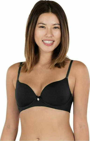 Εικόνα της Dorina Μαύρο σουτιέν χωρίς μπανέλα, με ενίσχυση.