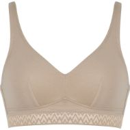 Εικόνα της Naturana Βαμβακερό Μπεζ Σουτιέν Χωρίς Μπανέλες, Χωρίς Επένδυση.
