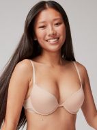 Εικόνα της Gisela μπεζ σουτιέν με μπανέλα και ενίσχυση.