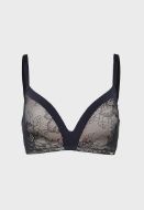 Εικόνα της Dorina Hart Soft Bra Μαύρο με δαντέλα. Χωρίς μπανέλα.
