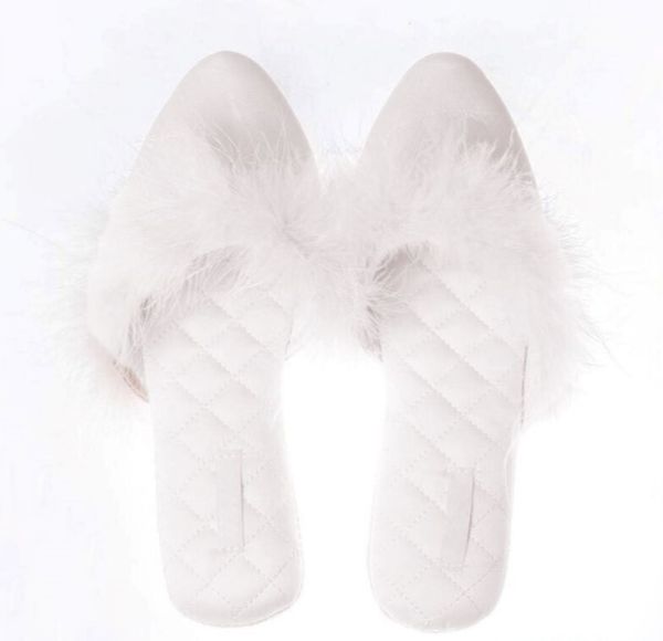 Εικόνα της Muydemi Bridal Slippers White. ( Κωδ.: 286800)