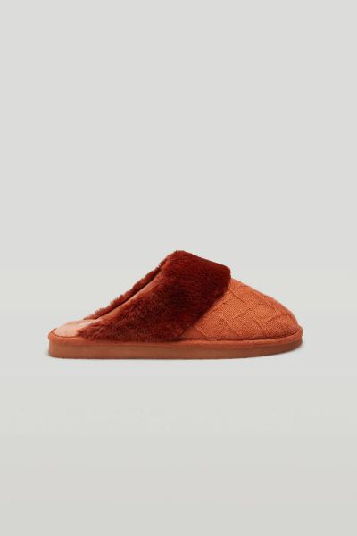 Εικόνα της Ysabel Mora Τερακότα Γυναικείες Παντόφλες.