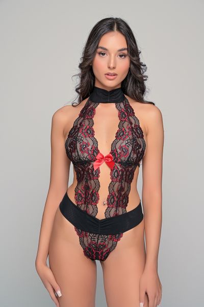 Εικόνα της Milena μαύρο/κόκκινο brazil κορμάκι.