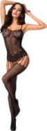 Εικόνα της Obsessive F235 Seductive Bodystocking Black