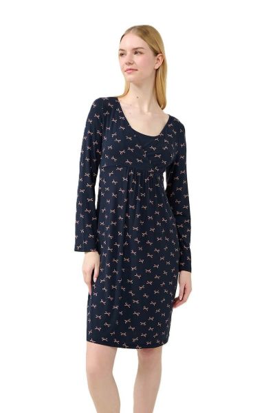 Εικόνα της Vamp Καλοκαιρινό Γυναικείο Νυχτικό Μπλέ 23056