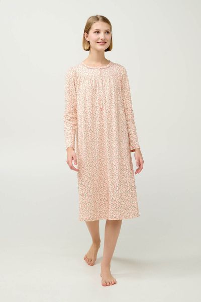 Εικόνα της Vamp Χειμερινό Γυναικείο Νυχτικό Pink Tan 23336