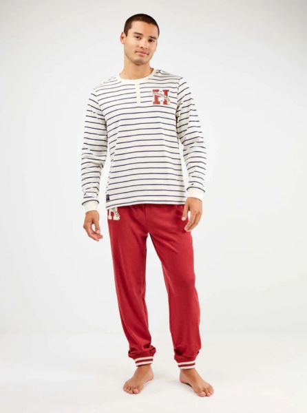 Εικόνα της Gisela Εκρού/Μπορντό Ανδρική Πιτζάμα Harry Potter.
