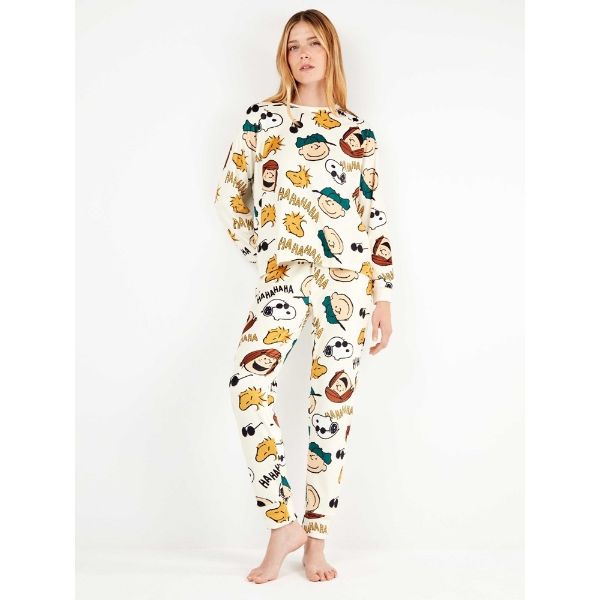 Εικόνα της Gisela Χειμερινό Γυναικείο Σετ Πιτζάμας Εκρού 2/20340