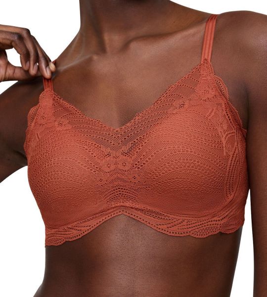 Εικόνα της Triumph Τερακότα Σουτιέν με Ελαφριά Ενίσχυση χωρίς Μπανέλες 10215939-7838