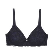 Εικόνα της Triumph Amoyurette Charm T W02 Μπλε/Μωβ Σουτιέν Με Μπανέλες & Δαντέλα.