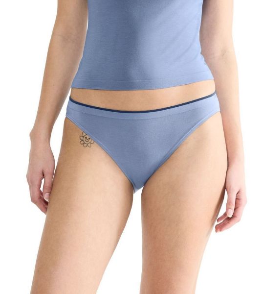 Εικόνα της Sloggi Go Sense High Γυναικεία Slip 2Pack Μπλε Γκρι 10225668-1592