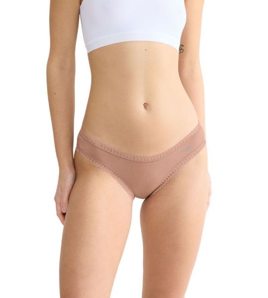 Εικόνα της Sloggi Γυναικεία Slip 3Pack Σοκολάτι 10219682-00ME