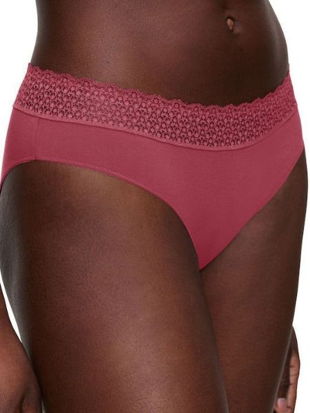 Εικόνα της Triumph Feel of Modal Tai Slip Μπορντό.