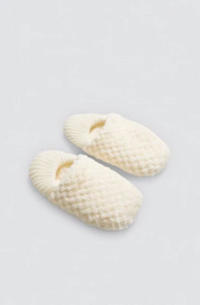 Εικόνα της Ysabel Mora Χειμερινές Γυναικείες Παντόφλες Εκρού 12930