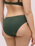 Εικόνα της Ysabel Mora Bikini Slip Ψηλόμεσο Hunt Green 83153