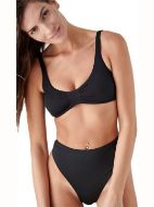 Εικόνα της Blu4u Bikini Slip Μαύρο.