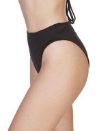 Εικόνα της Blu4u Bikini Slip Μαύρο.