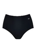 Εικόνα της Naturana Μαύρο γυναικείο σλιπ μαγιό κλασικό ψηλοκάβαλο.