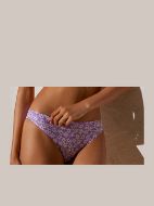 Εικόνα της Ysabel Mora Λιλά Φλοράλ Μαγίο Slip.