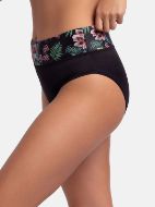 Εικόνα της Dorina Mandika Μαύρο Bikini Slip Ψηλόμεσο Με Φάσα.