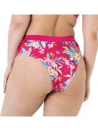 Εικόνα της Dorina Vanua Levu High Leg Brief Φούξια Φλοράλ.