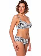 Εικόνα της Dorina Mandalay Ασπρόμαυρο εμπριμέ.