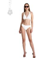 Εικόνα της Blu4u Λευκό Bikini Top Triangle Cup D.