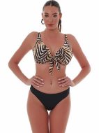 Εικόνα της Bluepoint Bikini Σουτιέν Animal Print Beige-black Cup D 25066040D-19
