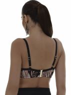 Εικόνα της Bluepoint Bikini Σουτιέν με Ενίσχυση Floral Black Cup E 25066074E-02