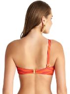 Εικόνα της Blu4u Bikini με έναν Ώμο & Επένδυση Animal Print Red 25366383-07