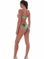 Εικόνα της Bluepoint Strapless Bikini Top Floral Πετρόλ 25066057D-09